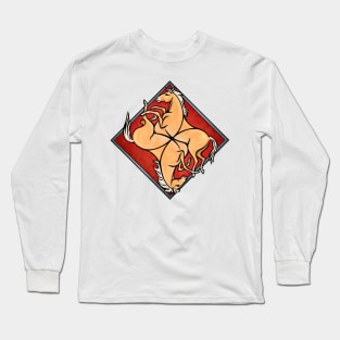 Interlaced Horses Long Sleeve T-Shirt